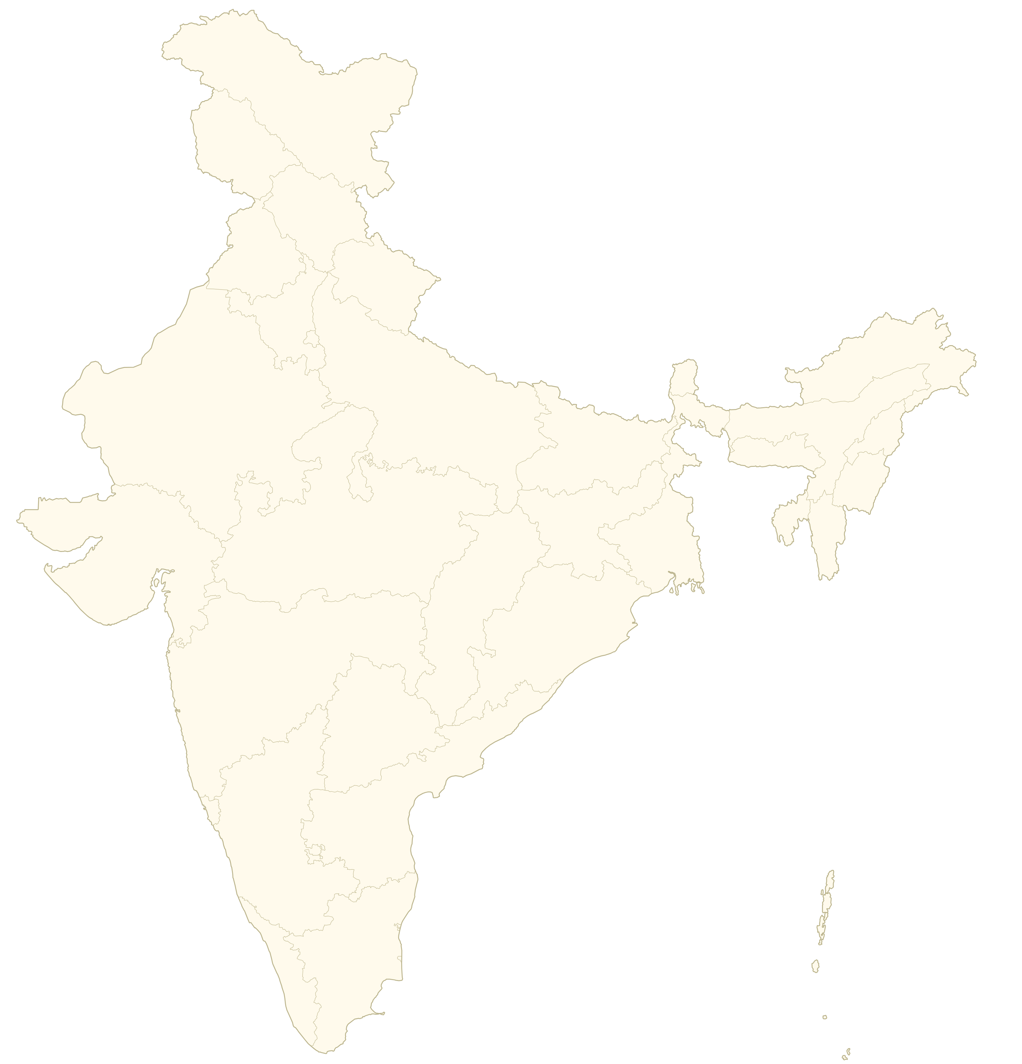 India Map Coverage